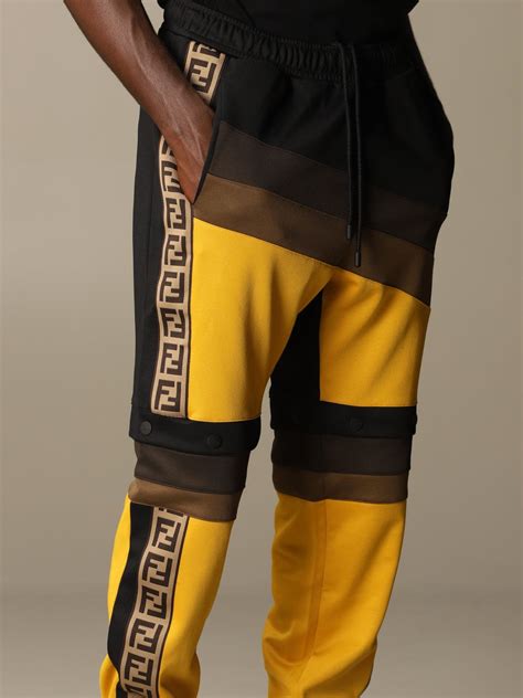 pantalones fendi hombre|Pantalones de FENDI para hombre .